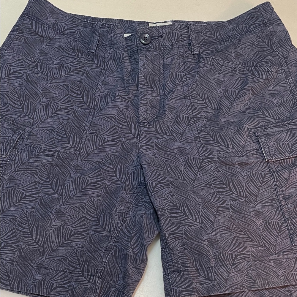 L.L. Bean Women’s Blue Leaf Cargo Shorts